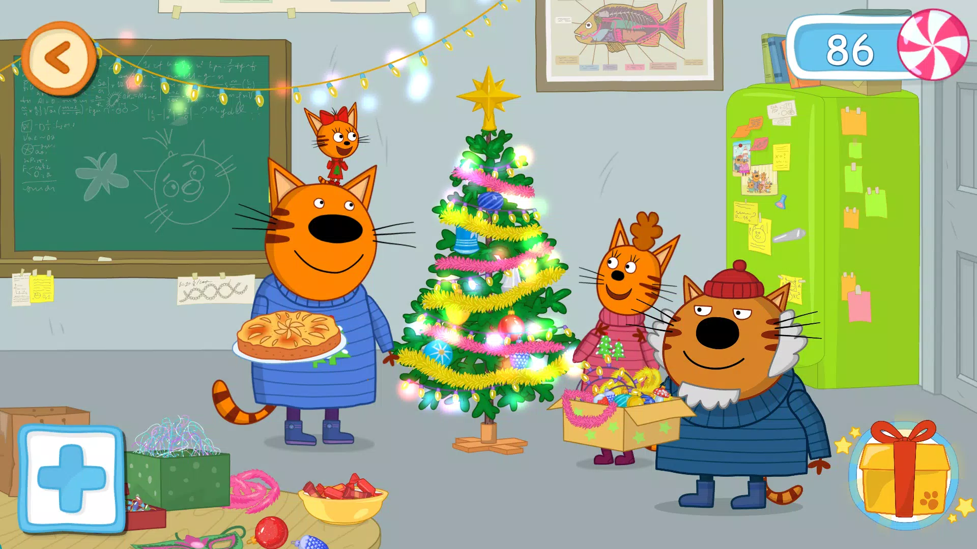 Kid-E-Cats: Winter Holidays Capture d'écran 0