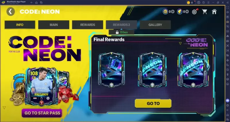 EA Sports FC Mobile: Kod: Neon Etkinliği - Ödüller ve Zorluklar