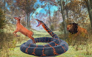 Venom Anaconda Cobra Snake 3D Ảnh chụp màn hình 3