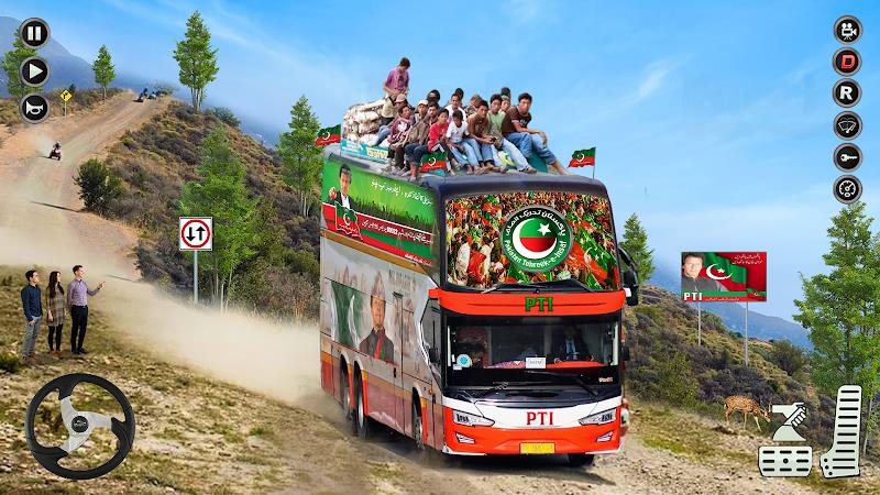 Imran Khan Election Bus Sim 3D Zrzut ekranu 2