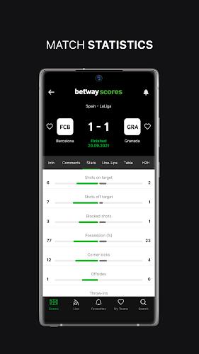 Betway Scores 螢幕截圖 3