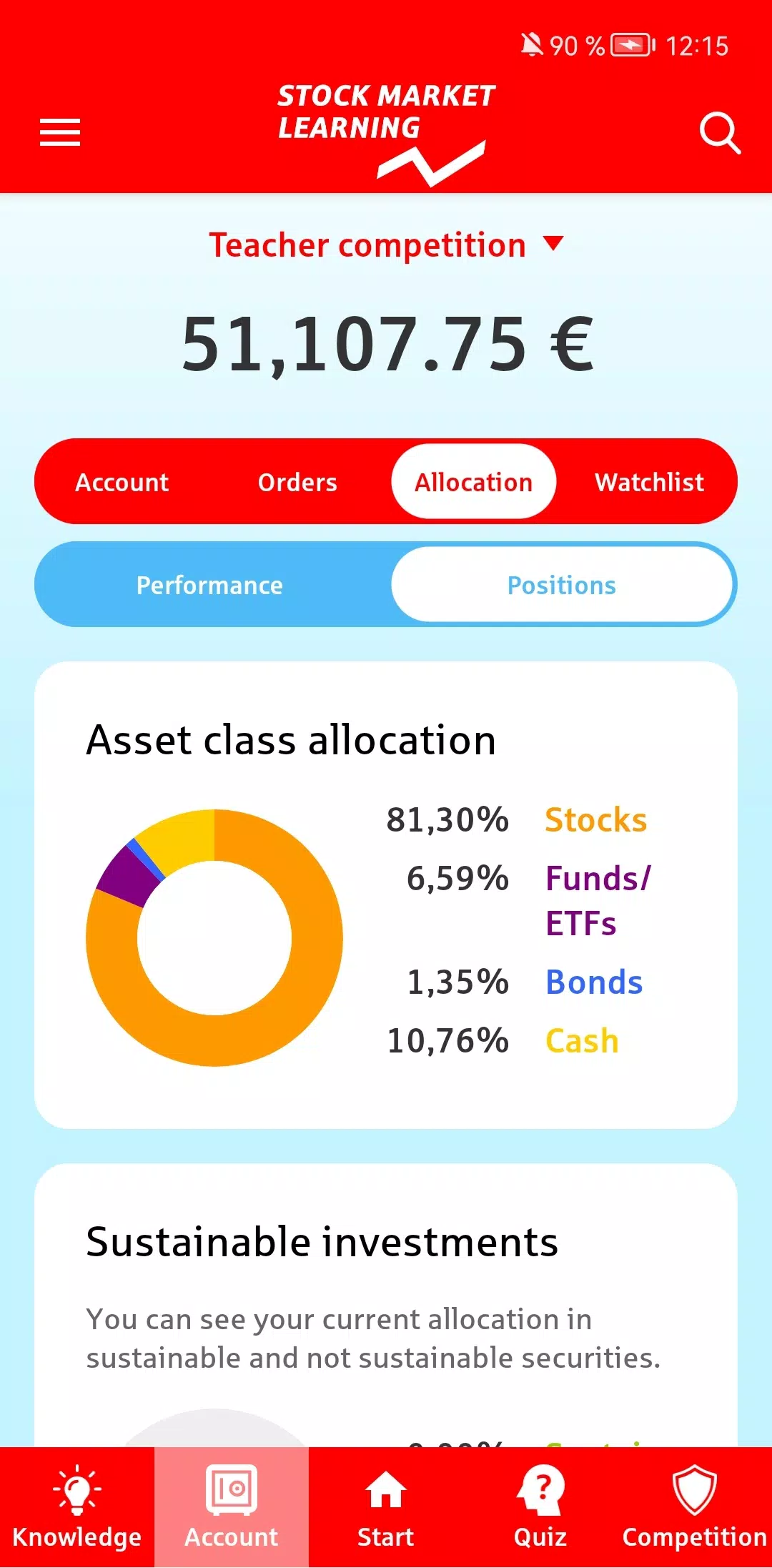 Stock Market Learning 스크린샷 2