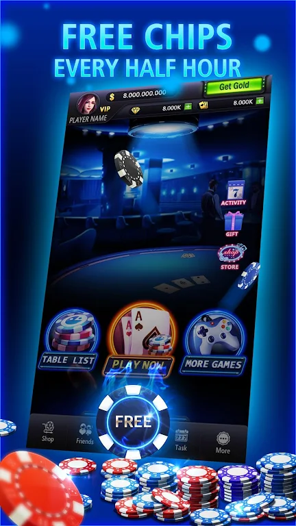 Pocket Poker: Texas Hold'em! Screenshot 0