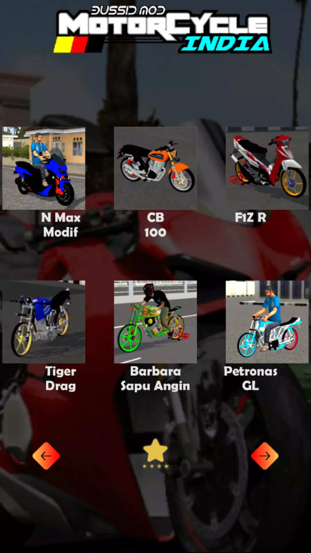 Bussid Mod Motorcycle India Captura de pantalla 2