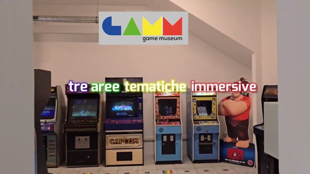 Dompel jezelf onder in de gamegeschiedenis in het grootste gamemuseum van Italië, GAMM