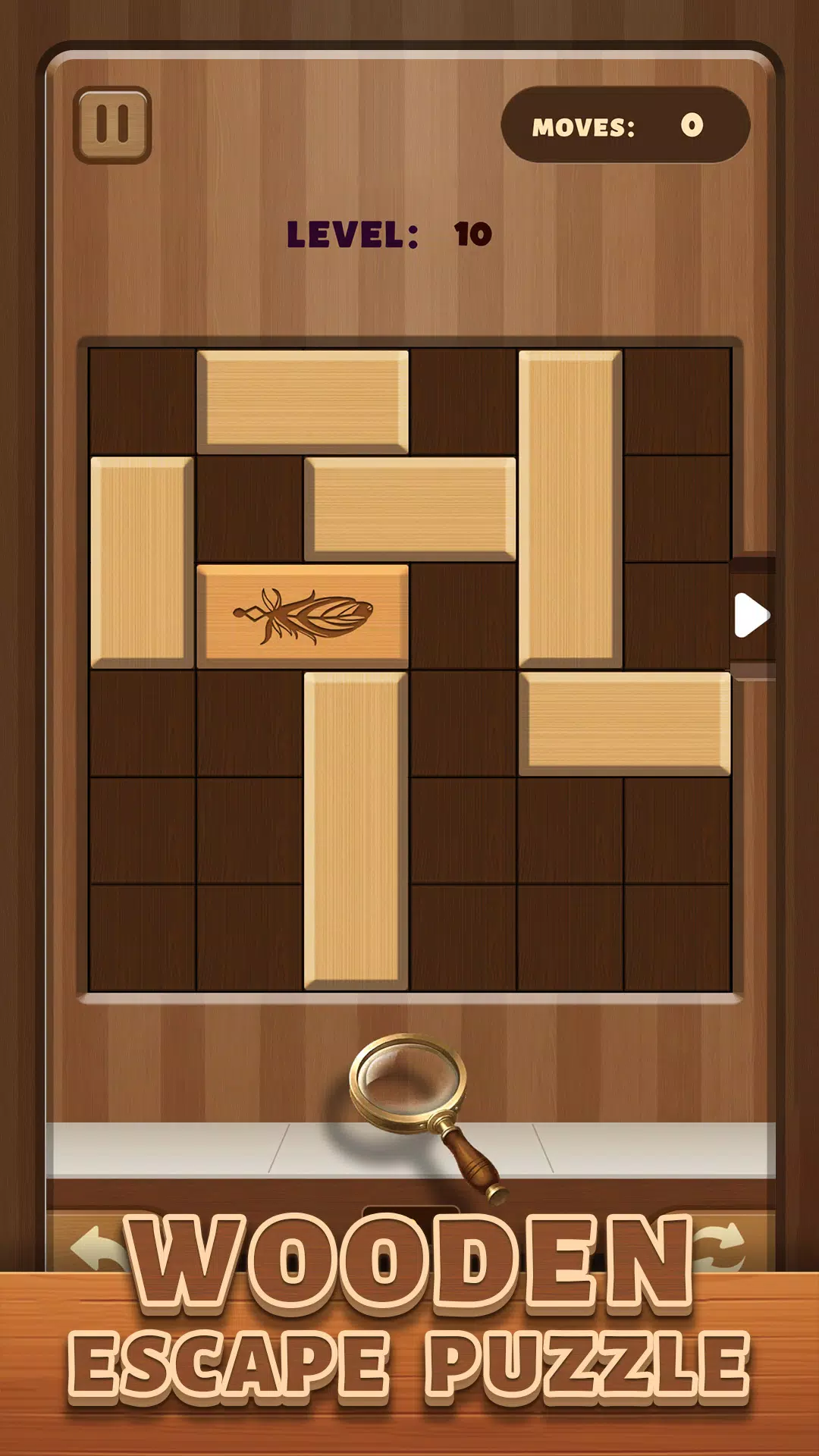 Wooden Escape Puzzle Tangkapan skrin 2