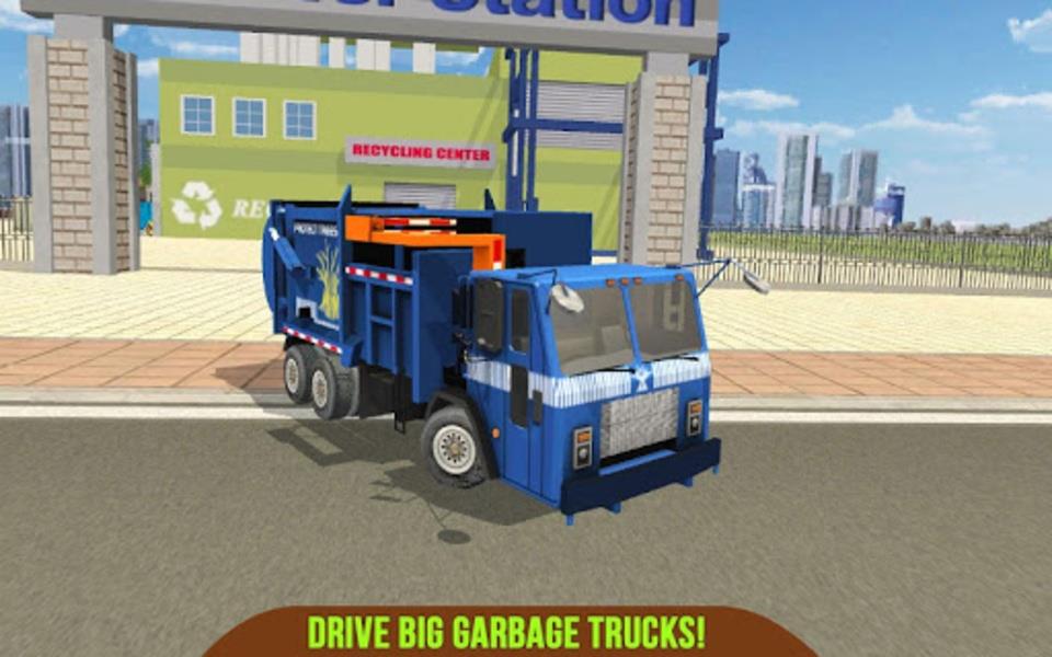 Garbage Truck Recycling SIM スクリーンショット 2