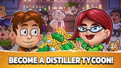 Idle Distiller Tycoon Game 스크린샷 1