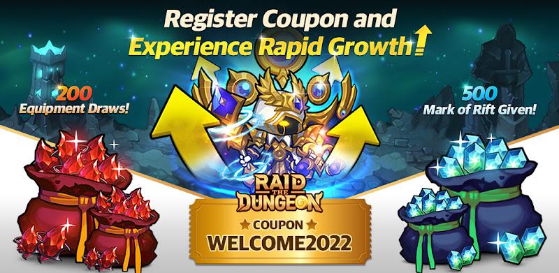 Raid the Dungeon : Idle RPG ภาพหน้าจอ 0