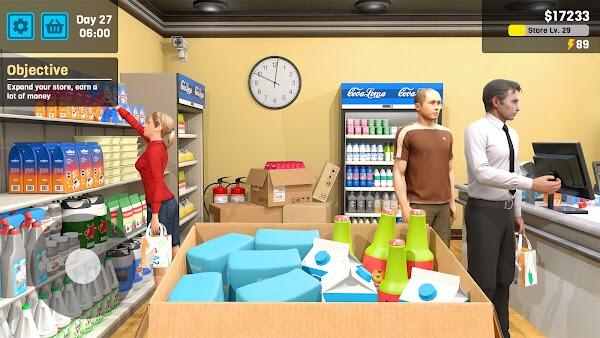 Manage Supermarket Simulator ဖန်သားပြင်ဓာတ်ပုံ 0