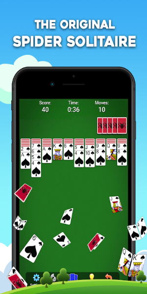 Spider Solitaire: Card Games ภาพหน้าจอ 1