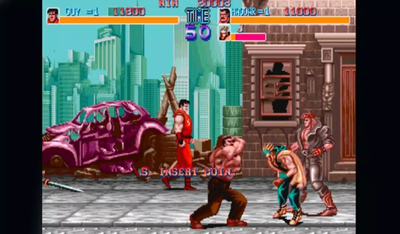 Final fight arcade game 1989 Zrzut ekranu 0