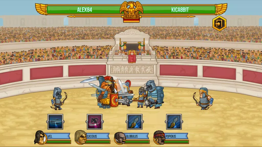 Gods of Arena: Online Battles Ảnh chụp màn hình 0