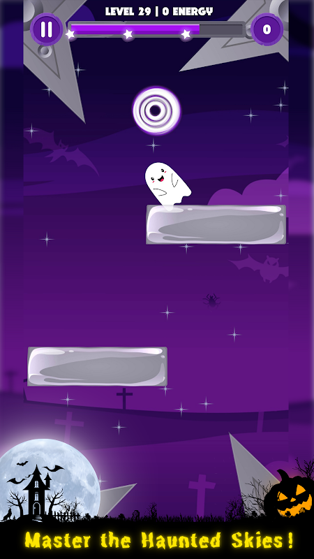 Ghost Glider: Spooky Adventure Tangkapan skrin 3