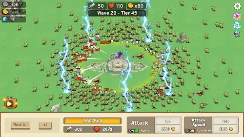 Empire Kingdom Idle Army TD Screenshot 2