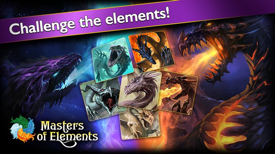 Masters of Elements－Online CCG 스크린샷 2