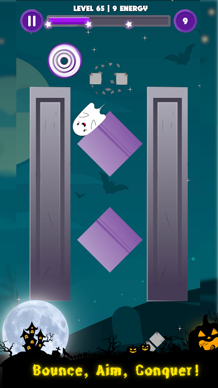 Ghost Glider: Spooky Adventure 螢幕截圖 1