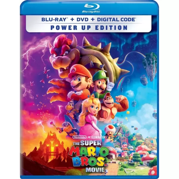 Super Mario Bros Movie Blu-ray