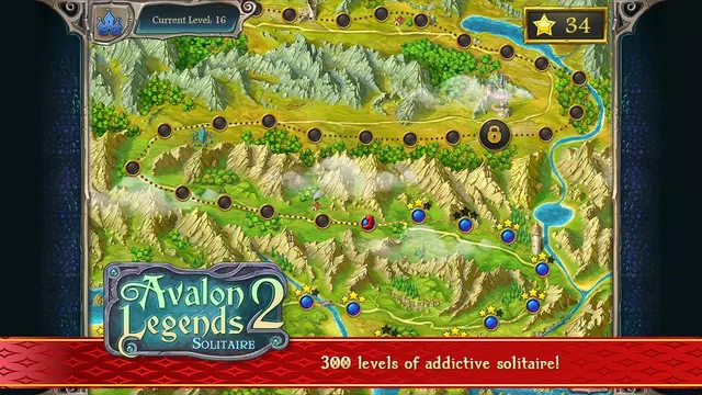 Avalon Legends Solitaire 2 ဖန်သားပြင်ဓာတ်ပုံ 3