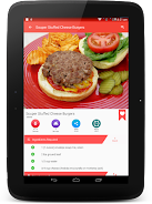 Receitas de hambúrguer e pizza Screenshot 1