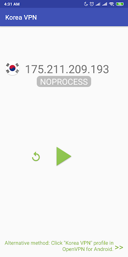 Korea VPN - Plugin for OpenVPN Screenshot 2