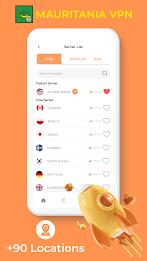 Mauritania VPN - Private Proxy Screenshot 2