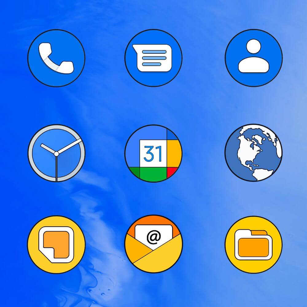 Pixly - Icon Pack Mod ภาพหน้าจอ 0
