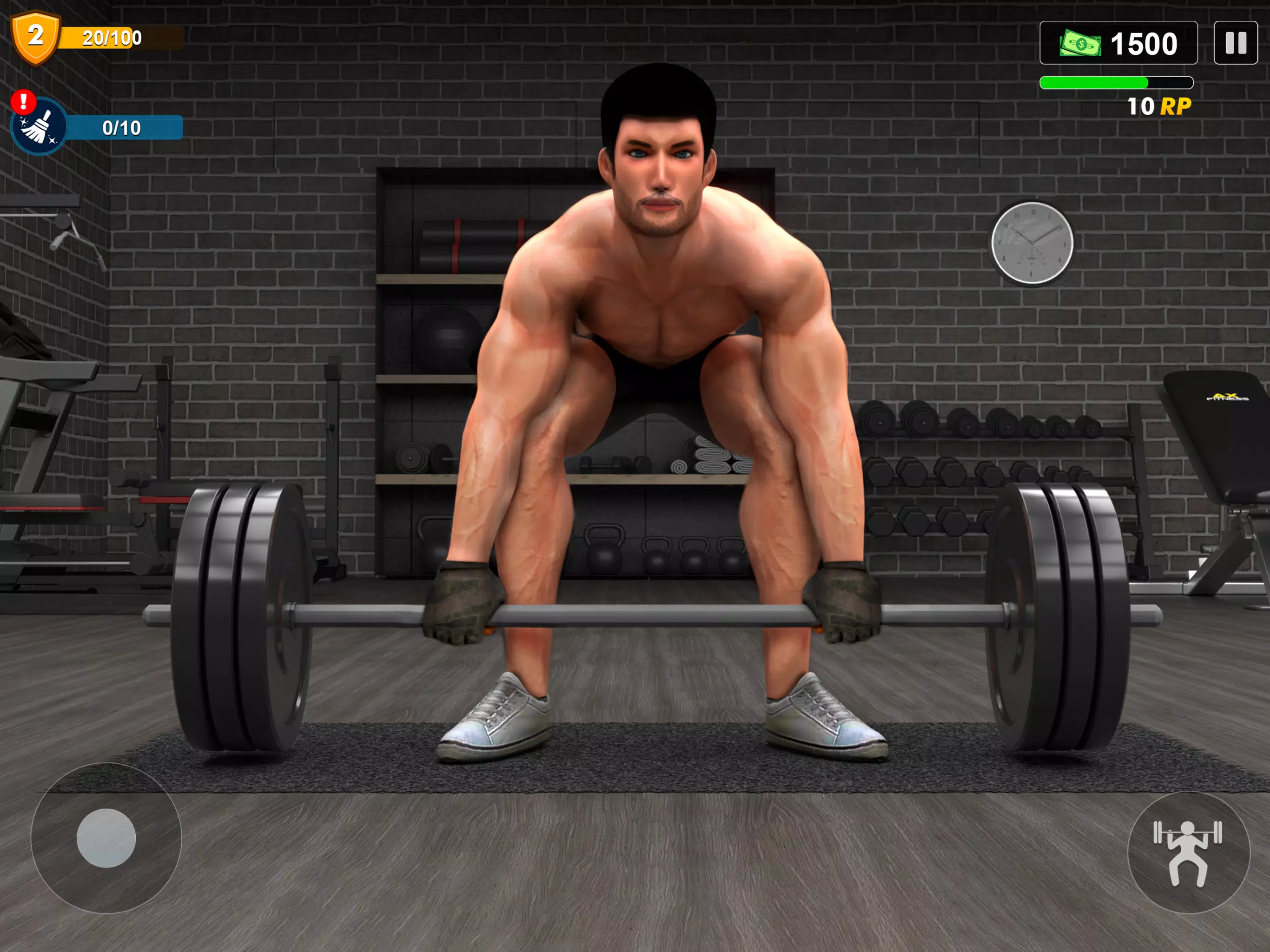 Workout Gym Simulator Game 24 Screenshot 3