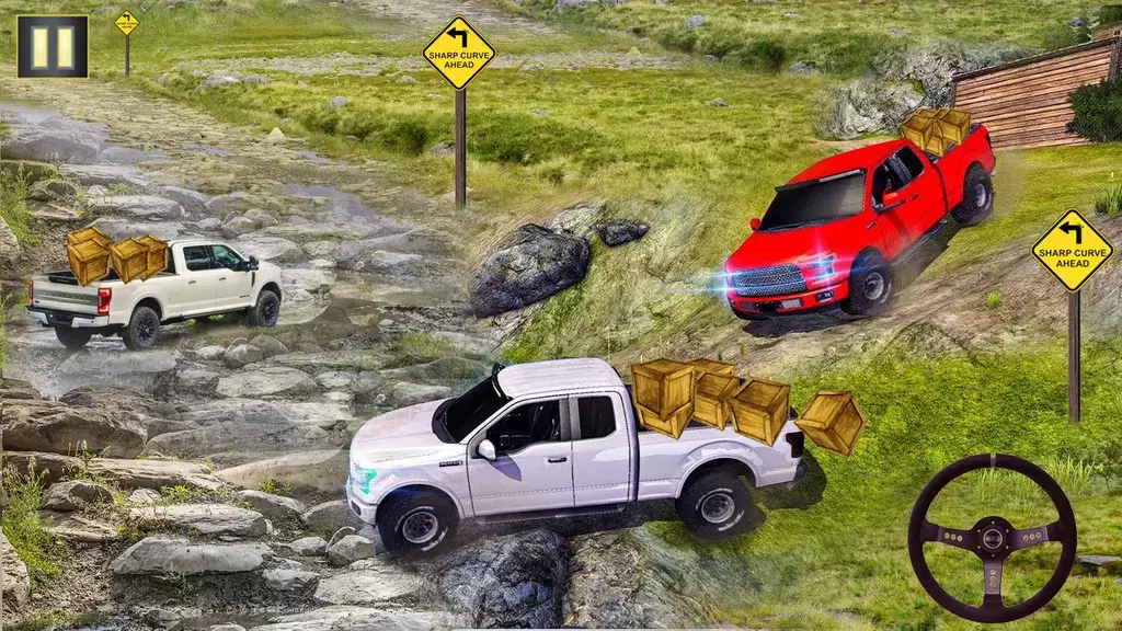 Pickup Truck Game: 4x4 Offroad Ekran Görüntüsü 2