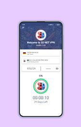 3D NET VPN स्क्रीनशॉट 0