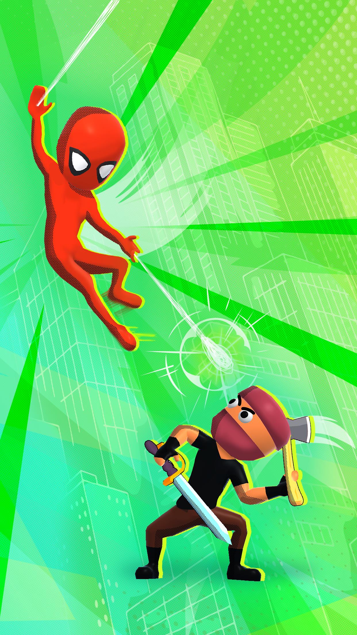 Web Master: Stickman Superhero Ảnh chụp màn hình 2