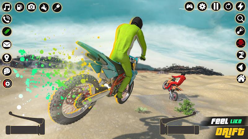 Wheelie Dirt Bike Games 螢幕截圖 3