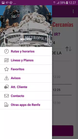 Renfe Cercanias 스크린샷 1