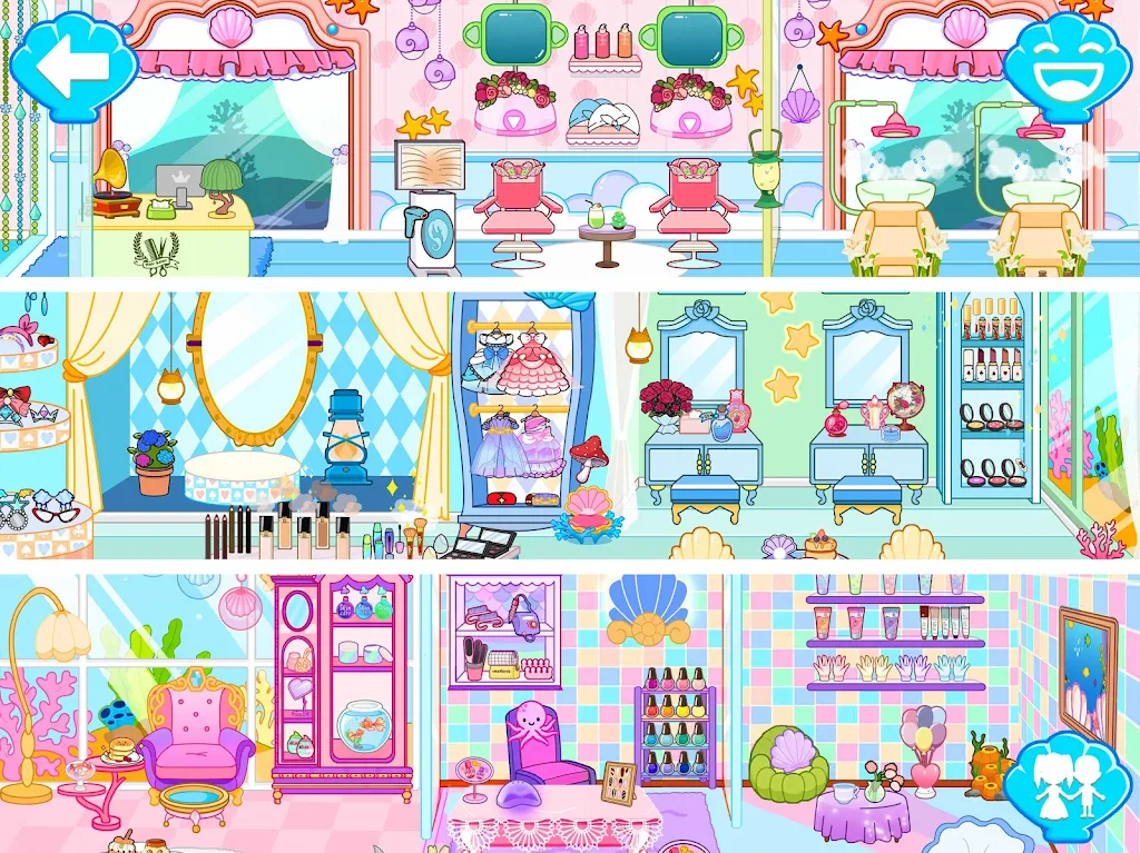 Mermaid Games: Princess Salon Screenshot 3