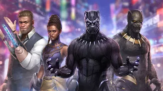 Black Flying Panther SuperHero Screenshot 1