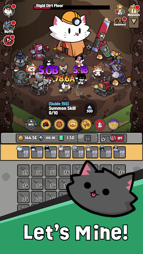 Cat Mine Galaxy Adventure 螢幕截圖 2