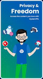 OysterVPN: Secure and Fast VPN スクリーンショット 0