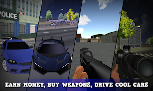 Justice Rivals 3 Cops&Robbers Ảnh chụp màn hình 0