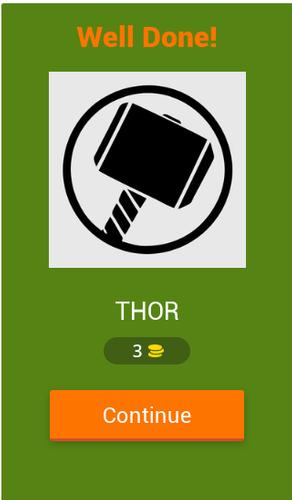 Superhero Logo Quiz Screenshot 1