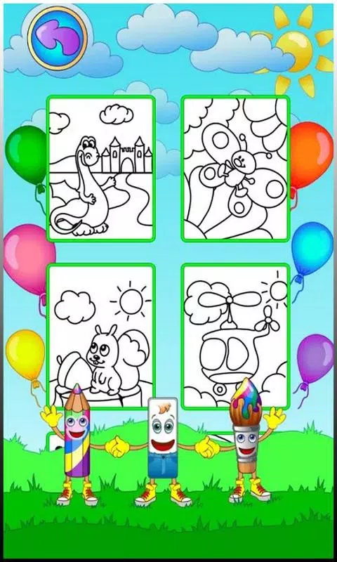 Coloring pages Screenshot 1