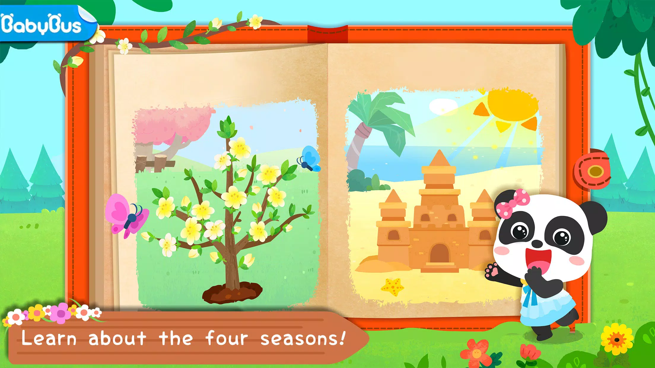 Baby Panda's Four Seasons Tangkapan skrin 0