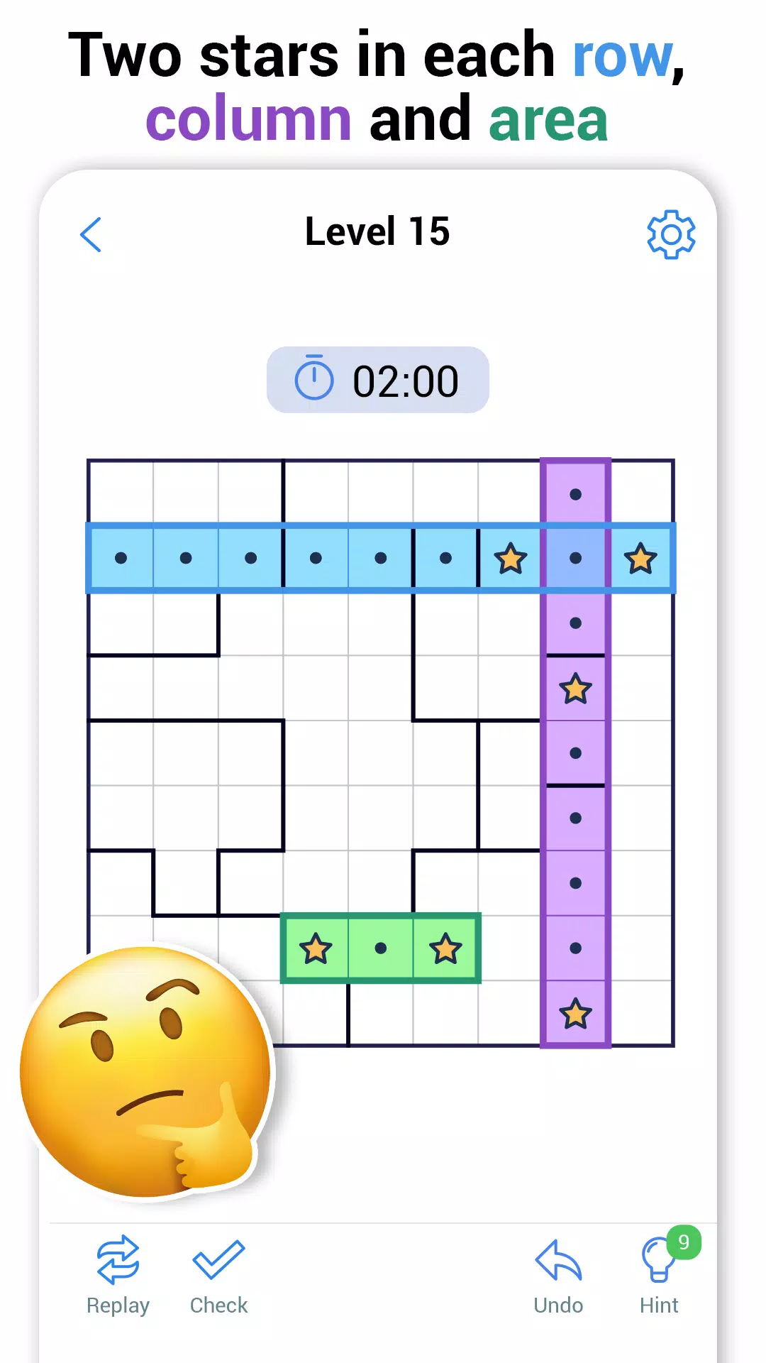 Star Battles - Logic Puzzles 螢幕截圖 2