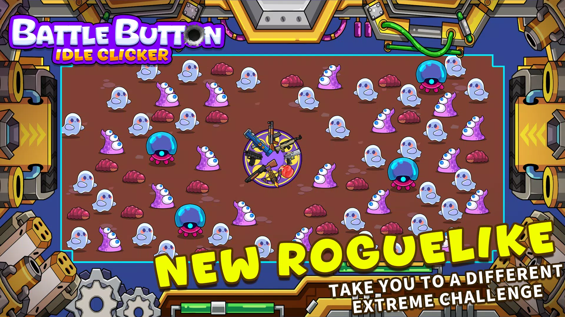 Battle Button - idle clicker Zrzut ekranu 0