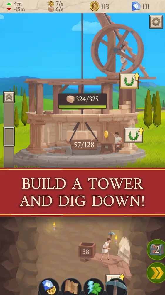 Idle Tower Miner स्क्रीनशॉट 0