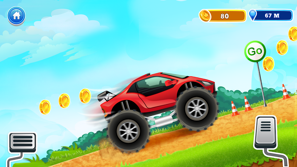 Uphill Races Car Game For Boys Screenshot 1