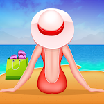 Summer Beach Girl Fun Activity