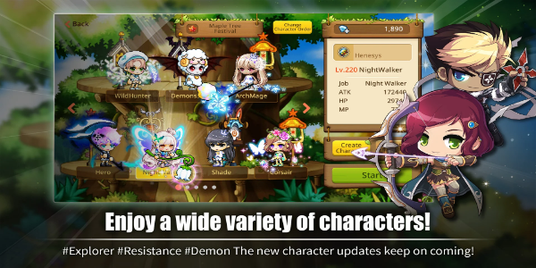 Maplestory M -Fantasy Mmorpg 모드