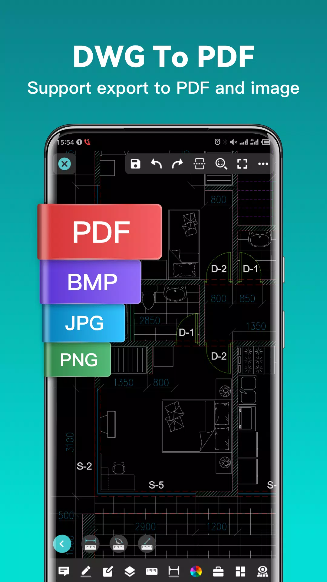 DWG FastView - CAD도면뷰어&DWG 편집기 스크린샷 2