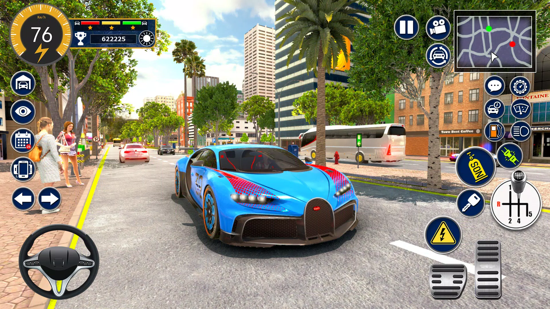 Bugatti Game Car Simulator 3D スクリーンショット 2