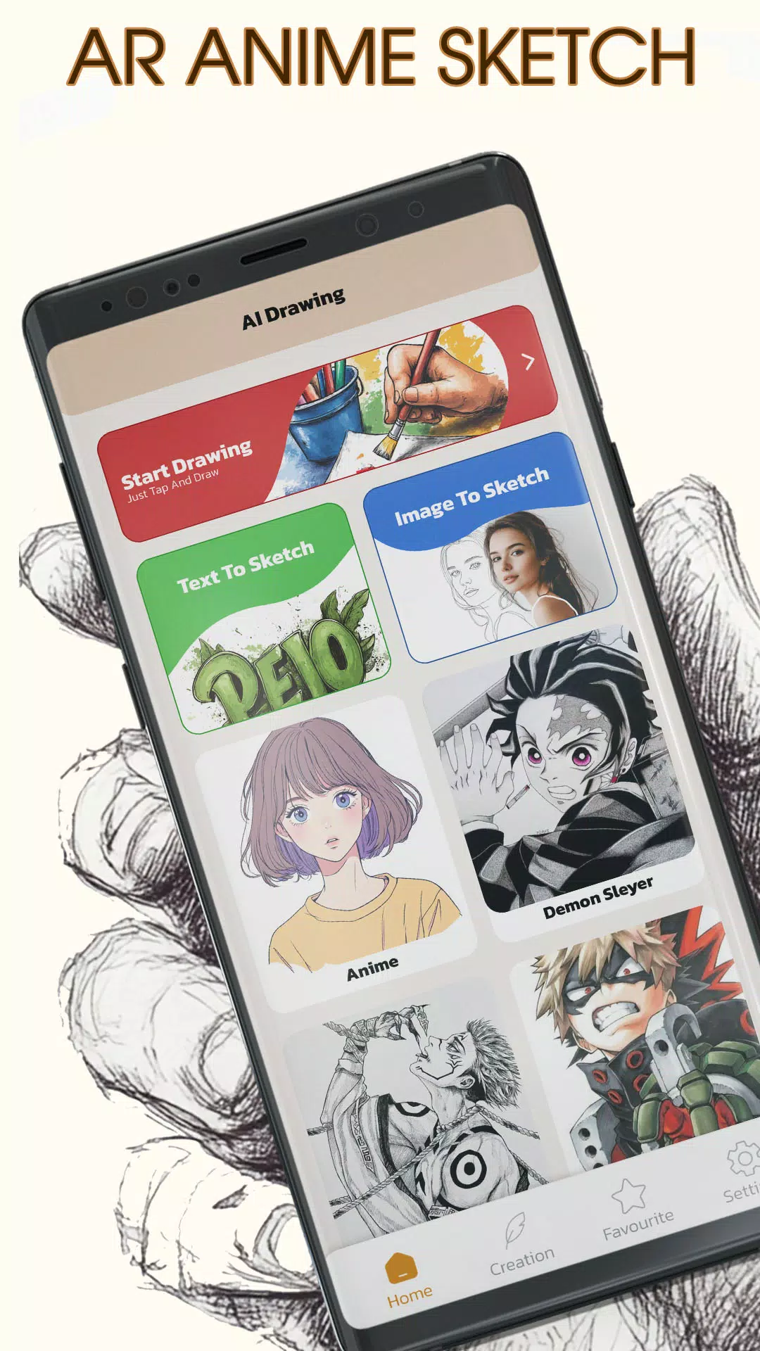 AR Anime Sketch: Trace & Draw Скриншот 0